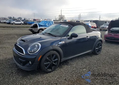 2012 Mini Cooper Roadster S z USA, uszkodzony, nr VIN WMWSY3C53CT144300